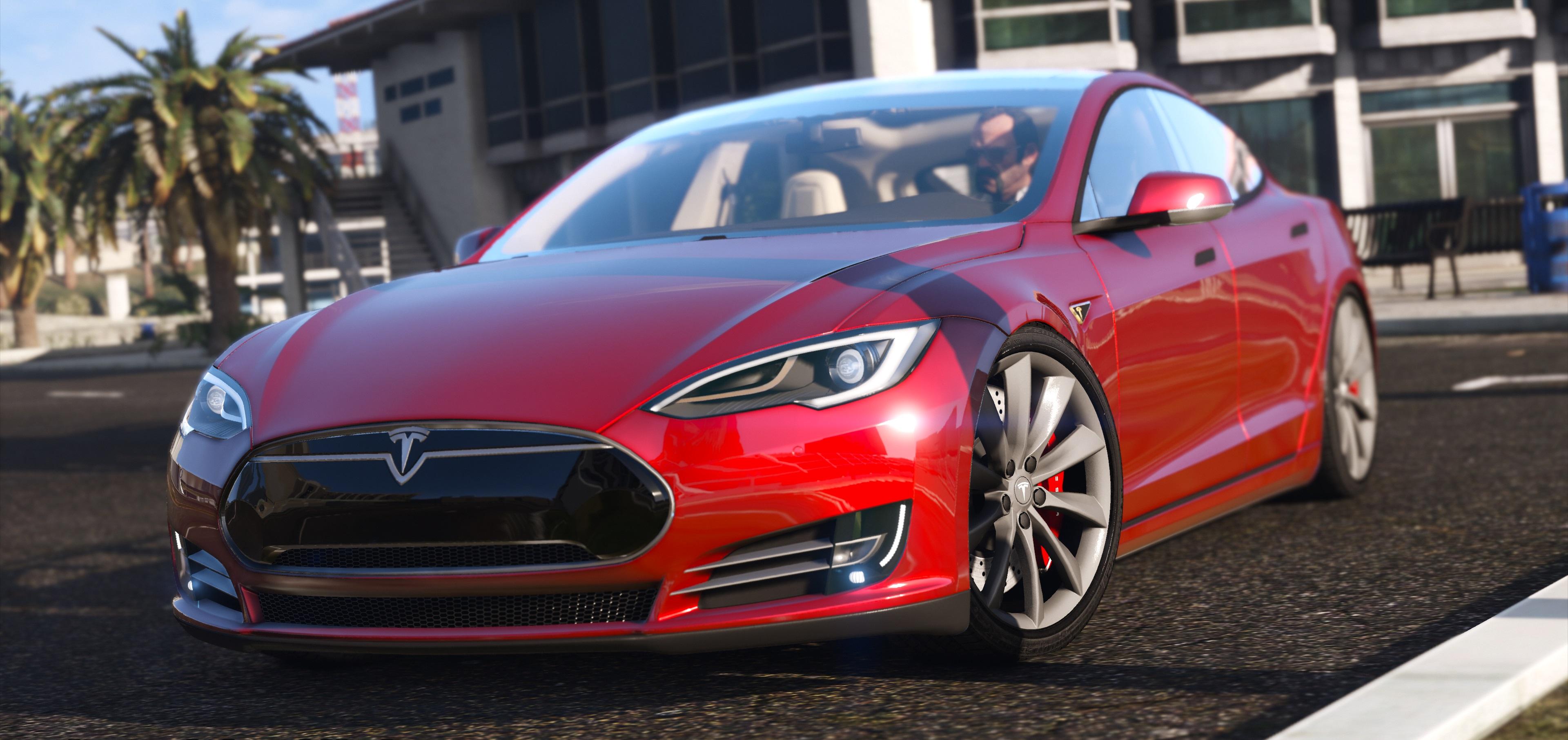 tesla model s gta 5 mod